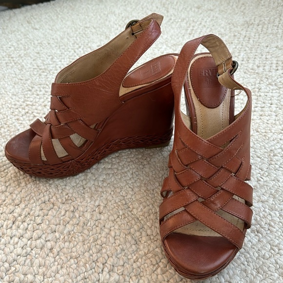 FRYE Corrina Strappy Wedge - Picture 5 of 5